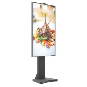 55 Inch Floor standing Window facing Display Advertising player