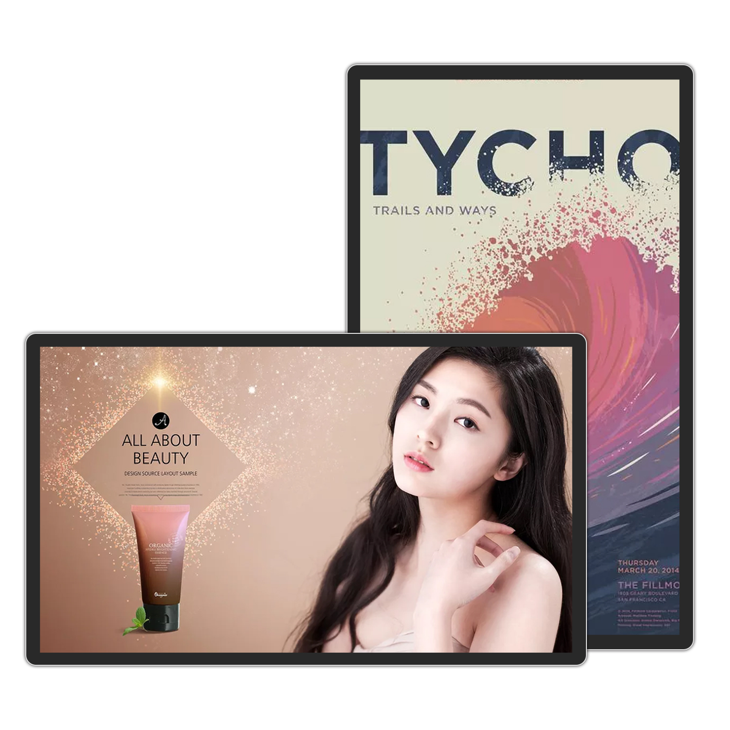 Wholesale China Touch Screen Kiosk Factory Quotes –  55 Inch Wall Mounted Best Digital Kiosk Interactive Advertising Display Touch Screen Kiosk – Layson