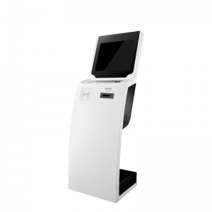 21.5 Inch Touch Screen Self Service Digital Interactive Kiosk Queuing Machine For bank hospital dispenser queue ticket management system kiosk