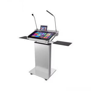 Interactive Digital Lectern smart Podium for Classroom Speech Pulpit Church Conference