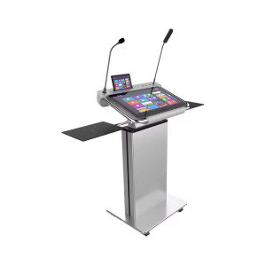 Interactive Digital Lectern smart Podium for Classroom Speech Pulpit Church Conference