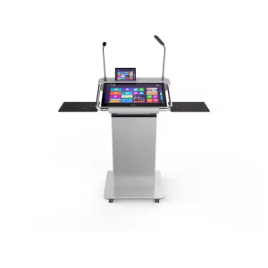 Interactive Digital Lectern smart Podium for Classroom Speech Pulpit Church Conference