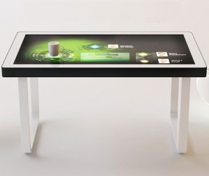 43 Inch Interactive touch screen table smart table