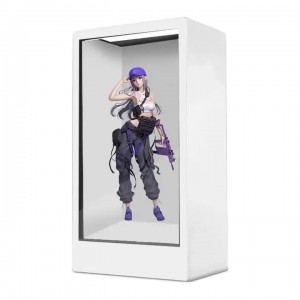 3D Holobox 21.5″ 32″ 43″ 49″ 55″ 65″ 75″ 86″ transparent lcd box showcase hologram display