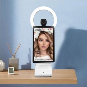 New product 13.3 inch touch live streaming equipment smart live stream broadcast monitor with Facebook,Tiktok,Youtube,Ins all in one machine