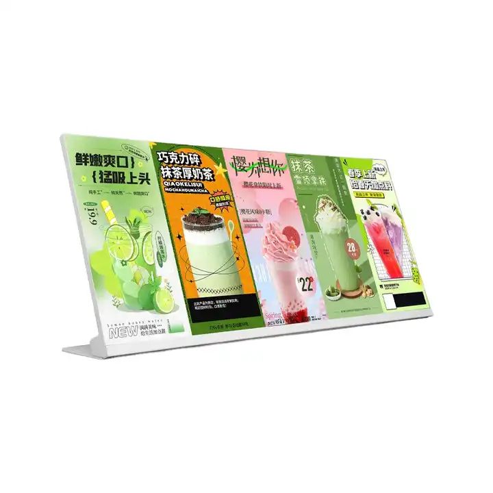 Desktop menu screens serve as a secret weapon for enhancing marketing and interaction in bubble tea shops.