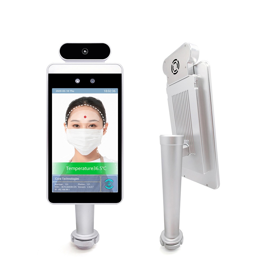 Wholesale China Gate Access Control System Manufacturers Suppliers –  Face Recognition Thermometer with Infrared Themperature Measuring LS080 – Layson