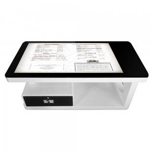 China Factory price 43 inch Waterproof android touch screen interactive touch table for coffee/bar/education/games player