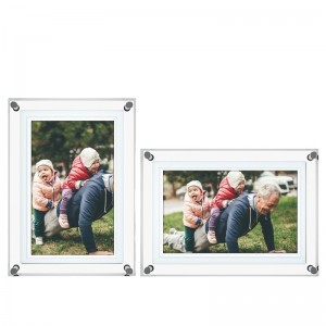 New style 5″ 7″ 10.1″ advertising media player Acrylic digital photo frame video picture frame