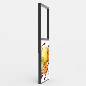 43 49 55 inch High brightness Double Sided Window facing display