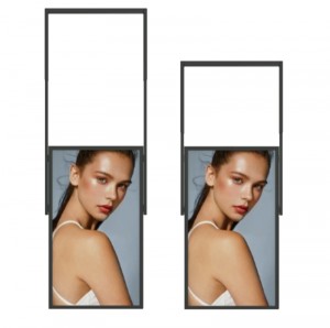 43 49 55 inch High brightness Double Sided Window facing display