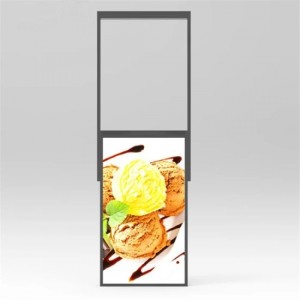 43 49 55 inch High brightness Double Sided Window facing display