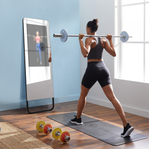 Fitness Smart Mirror with Touch screen Interactive magic mirror display for exercise workout/sport/gym/yoga