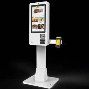 21.5 Inch Touch Screen One-Stop Restaurant/Shopping Self-Service Payment Kiosk/Self Ordering Kiosk