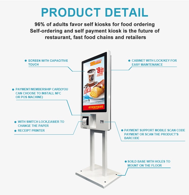 self service ordering kiosk