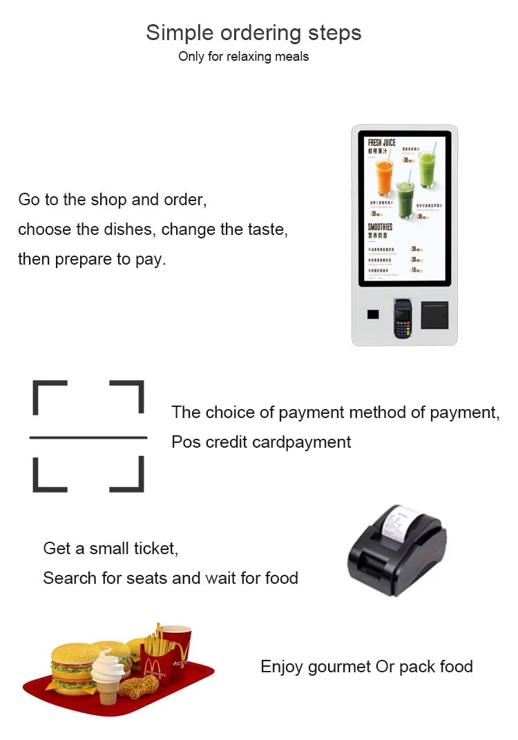 self service ordering kiosk